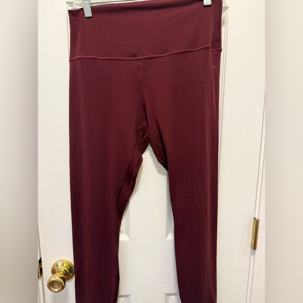 lululemon athletica Burgundy Pants